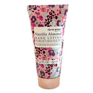 Olivia Grace Vanilla Almond HAND LOTION Cream 5 oz Argan Shea Butter NEW Sealed